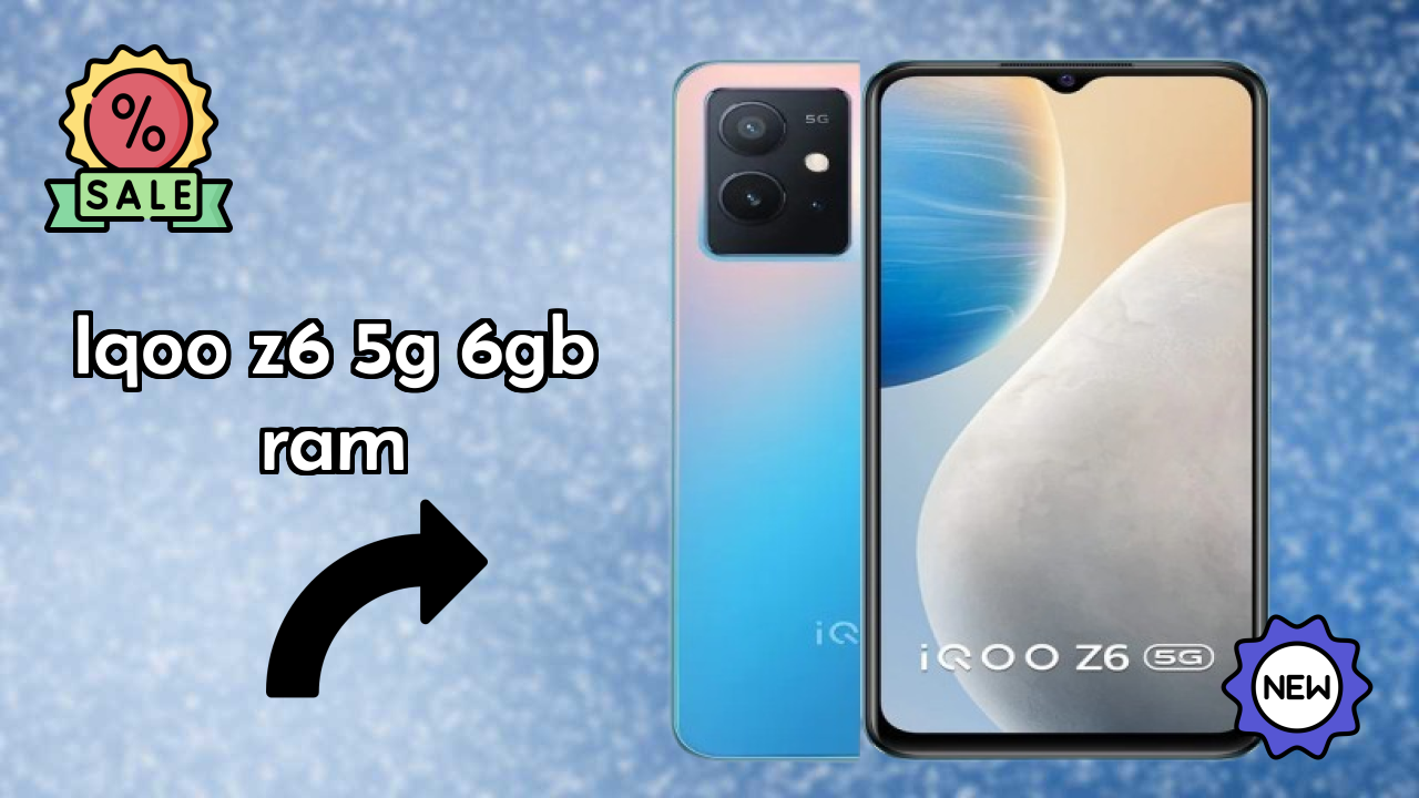 IQOO Z6 5G 6GB RAM Test: 6 GB RAM Handles Gaming Well?