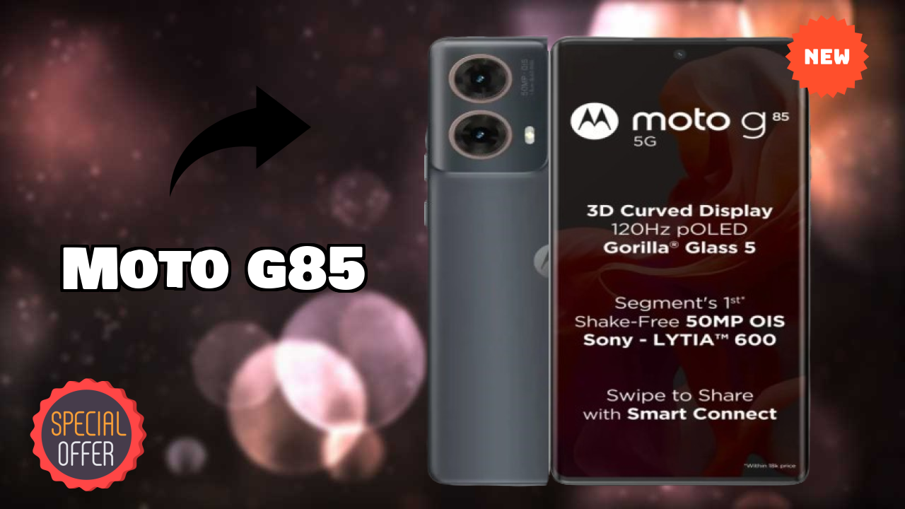 Motorola Fans: Moto G85 Now Available at Just ₹16,371