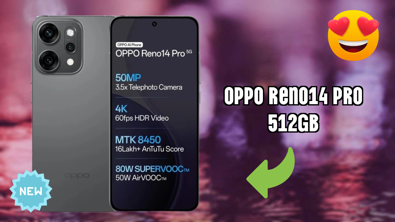 OPPO Reno14 Pro 512GB Battery Test: 6200 MAh How Long Lasts?