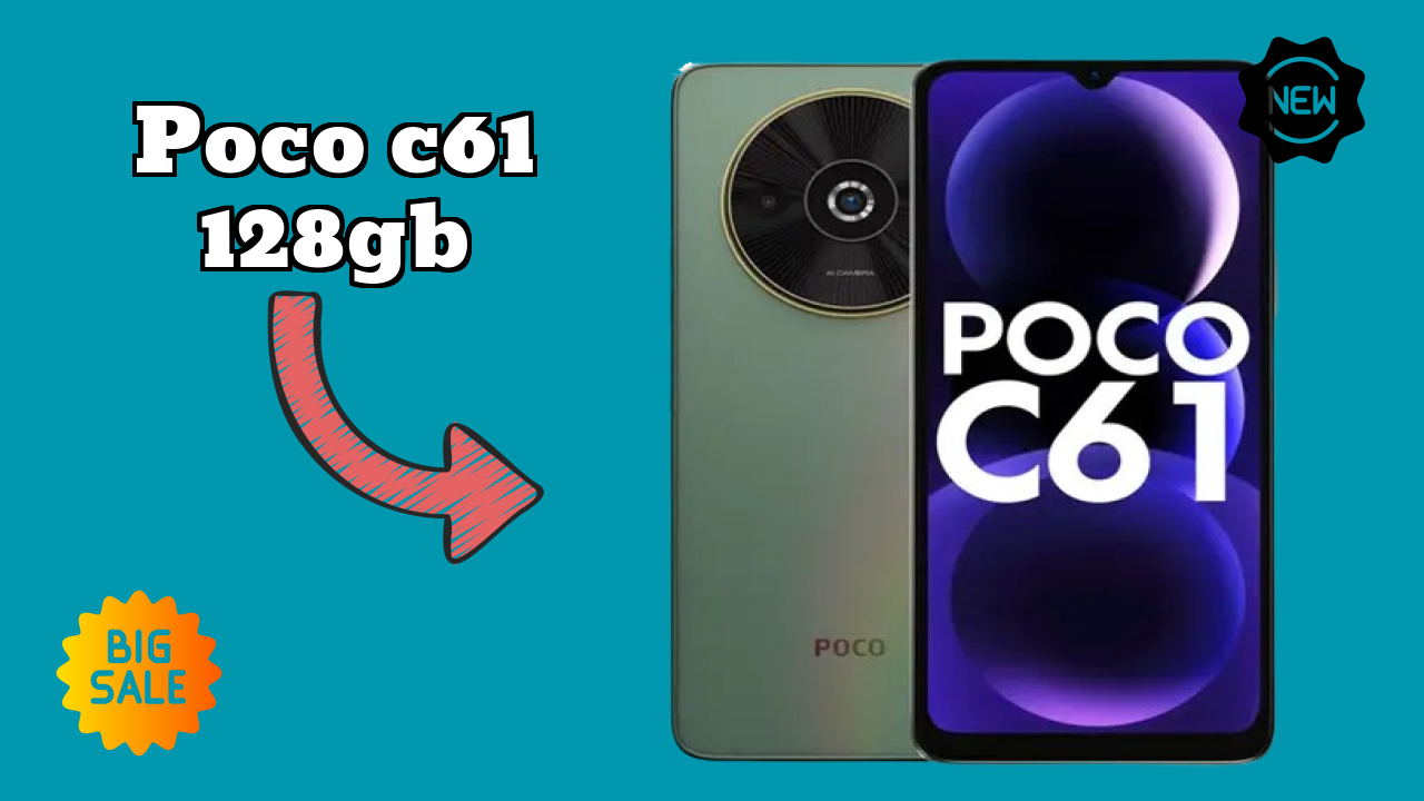 POCO C61 128GB Battery Life: 5000 MAh How Long Lasts