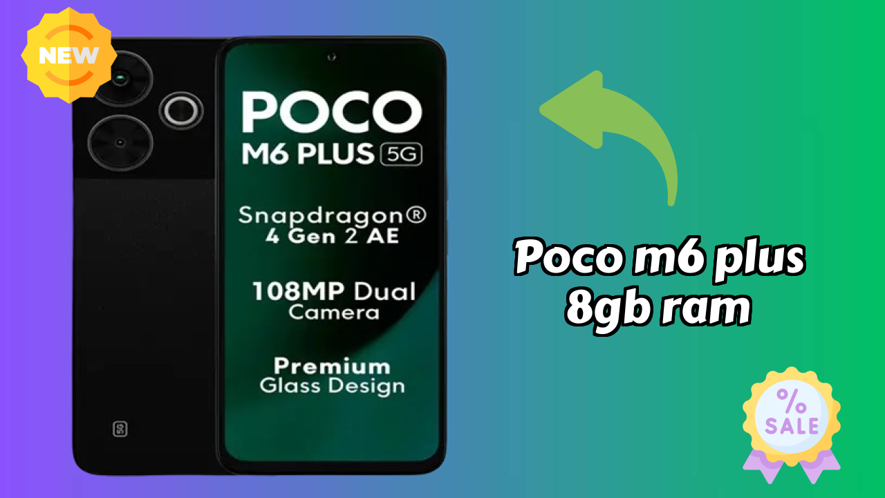 POCO M6 Plus 8GB RAM Performance Review: Snapdragon 4 Gen 2 Accelerated Edition Speed Test