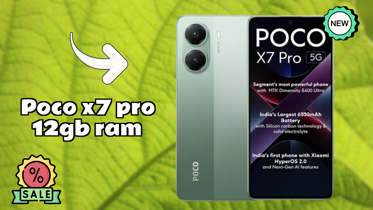 POCO X7 Pro 12GB RAM Display Quality: AMOLED Explained