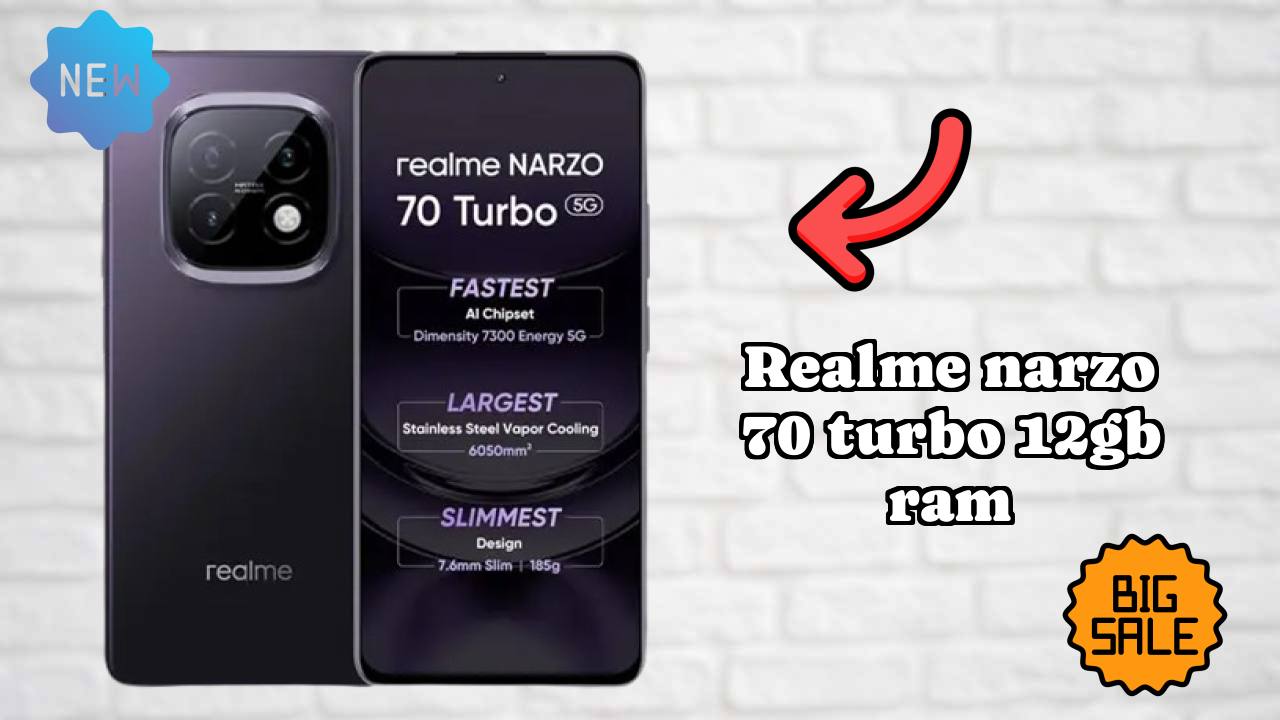 Realme Realme Narzo 70 Turbo 12GB RAM - Best Features You Should Know