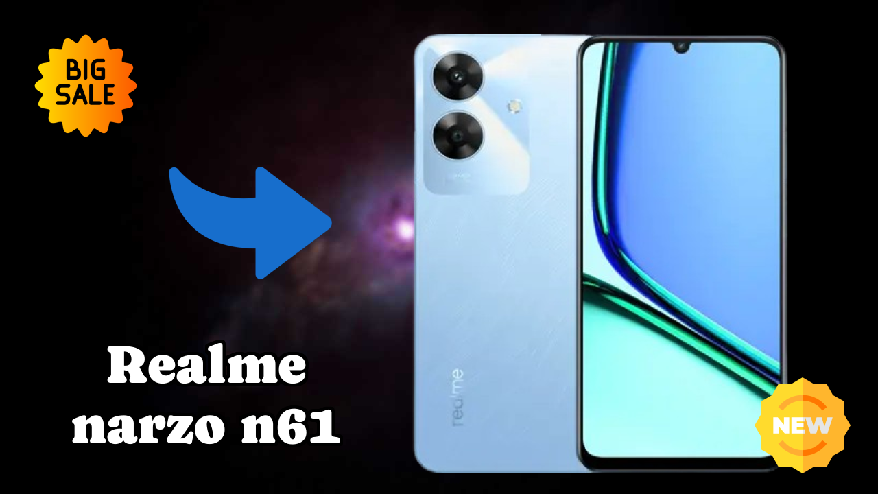 Realme Narzo N61 Display Quality: IPS LCD Review