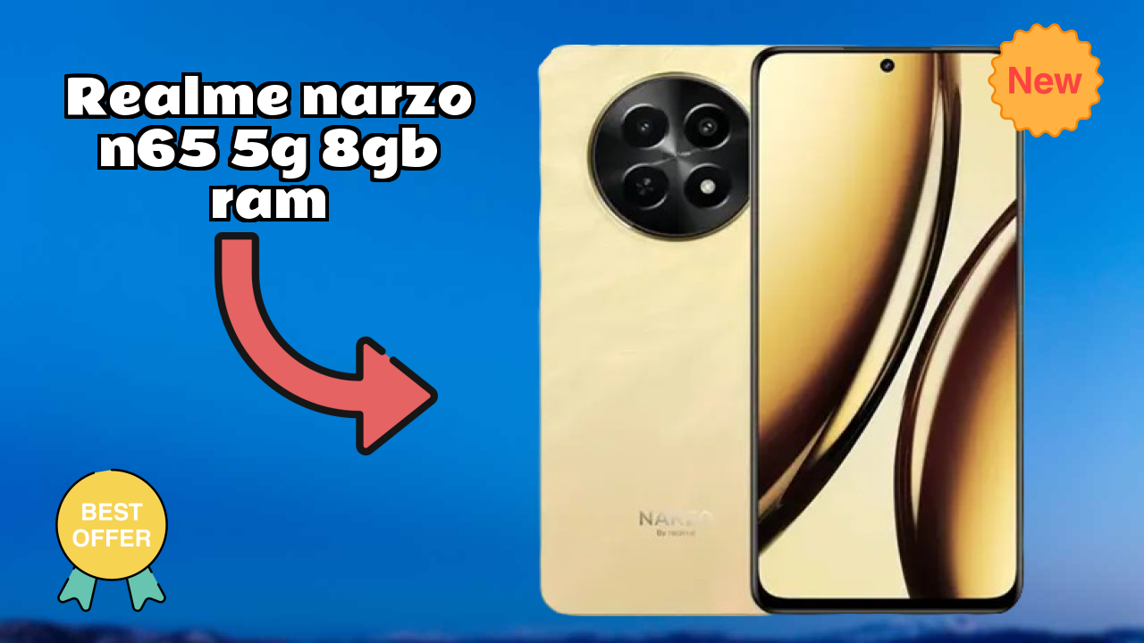 Realme Narzo N65 5G 8GB RAM Performance: 8 GB RAM Multitasking