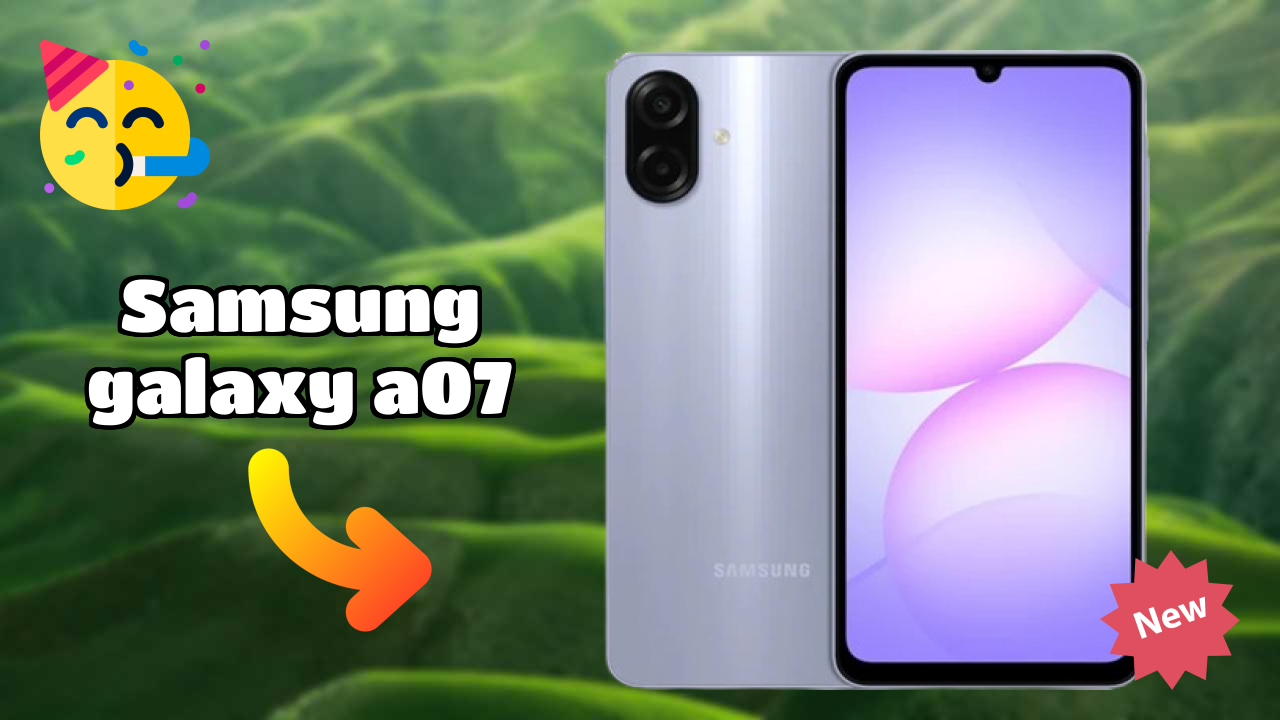 Samsung Galaxy A07 Display Analysis: PLS LCD Explained