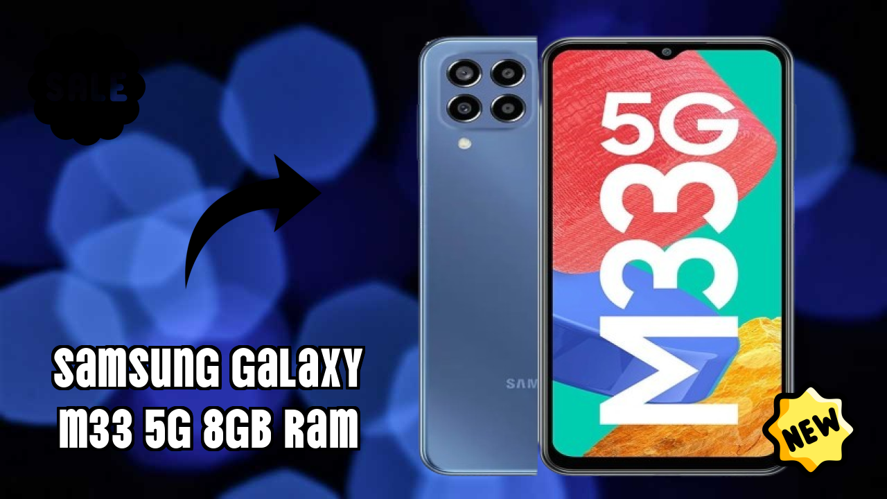 Samsung Galaxy M33 5G 8GB RAM Display Size: 6.6 Inches (16.76 Cm) Screen Test