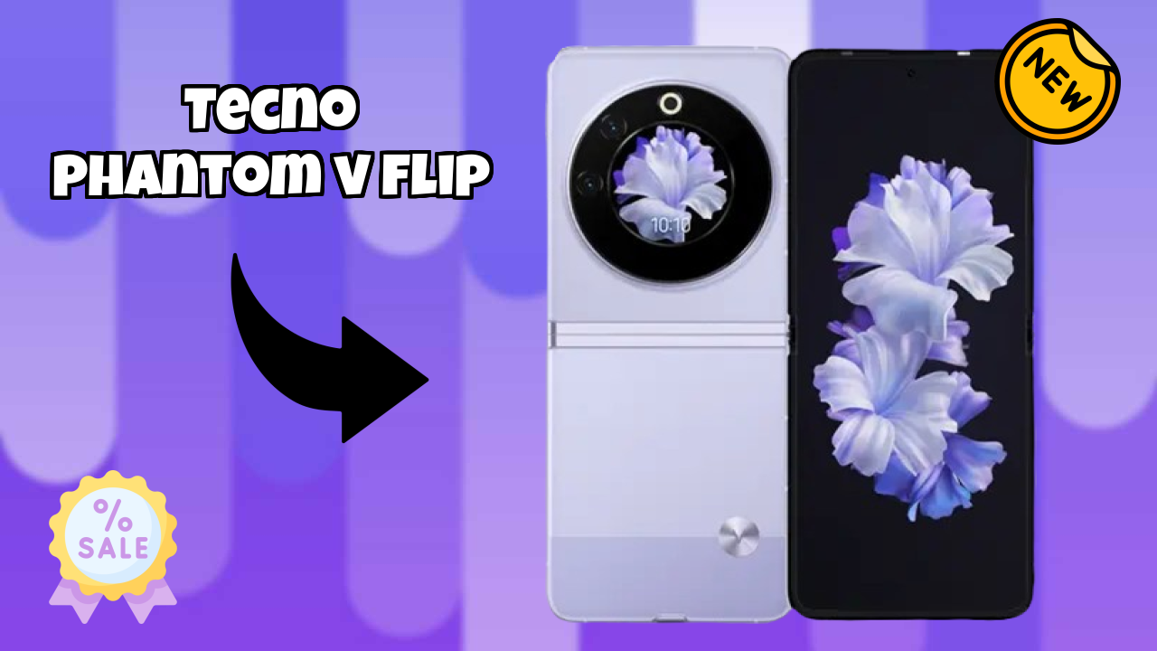 Tecno Phantom V Flip Battery Life: 4000 MAh Charging Speed