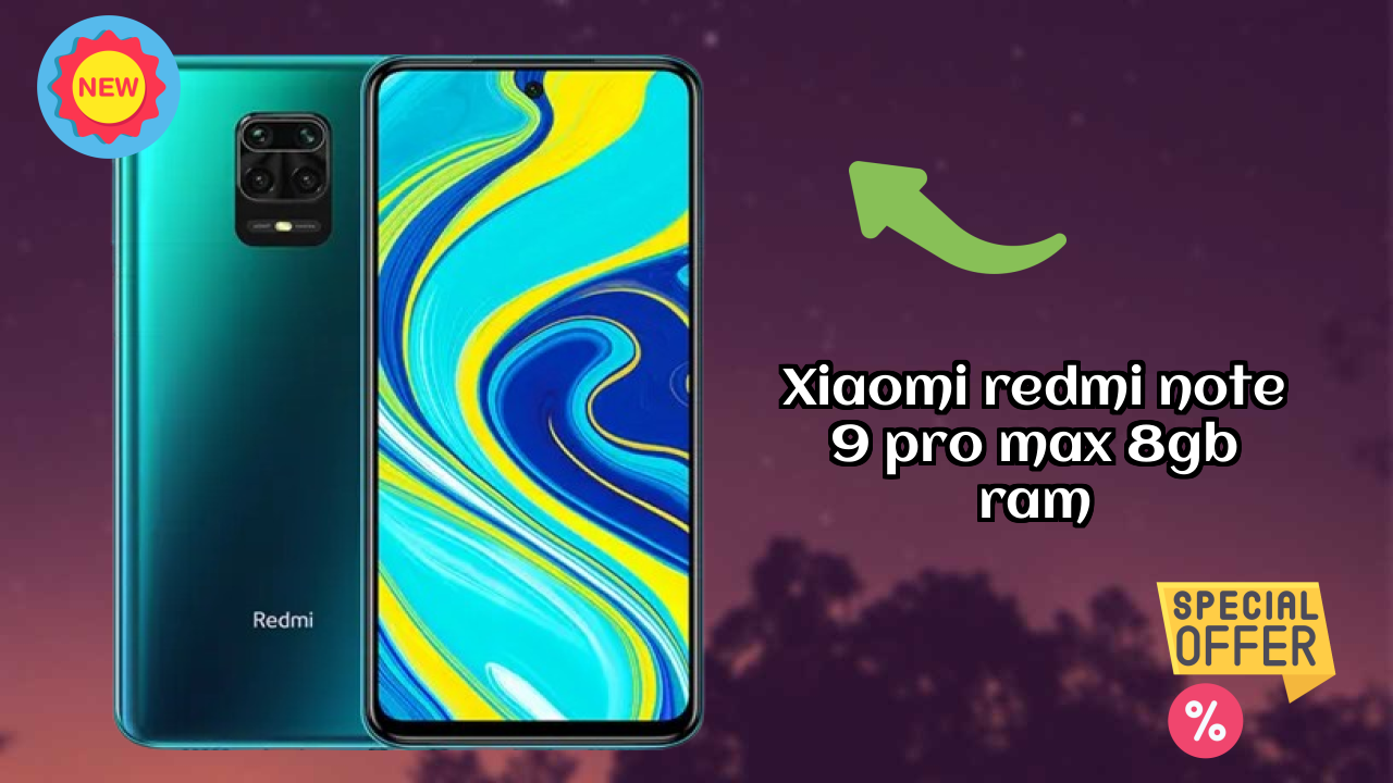 Xiaomi Redmi Note 9 Pro Max 8GB RAM Display Technology: IPS LCD Explained